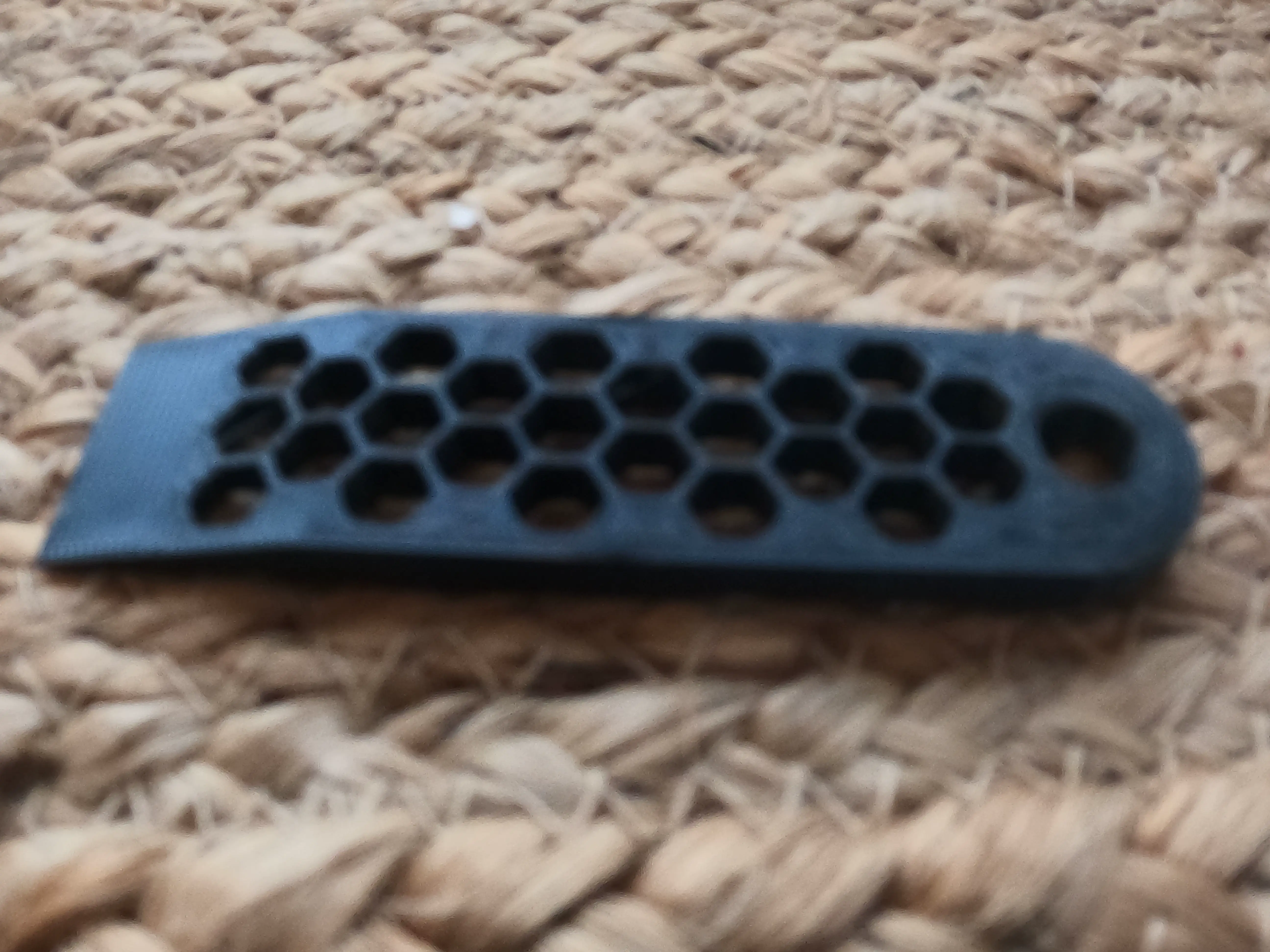 Tools & Spare Parts STL Download - Mini Scraper W/Hex Patternby I am ...