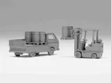 VW T3 Doka - H0 scale van model kit-4