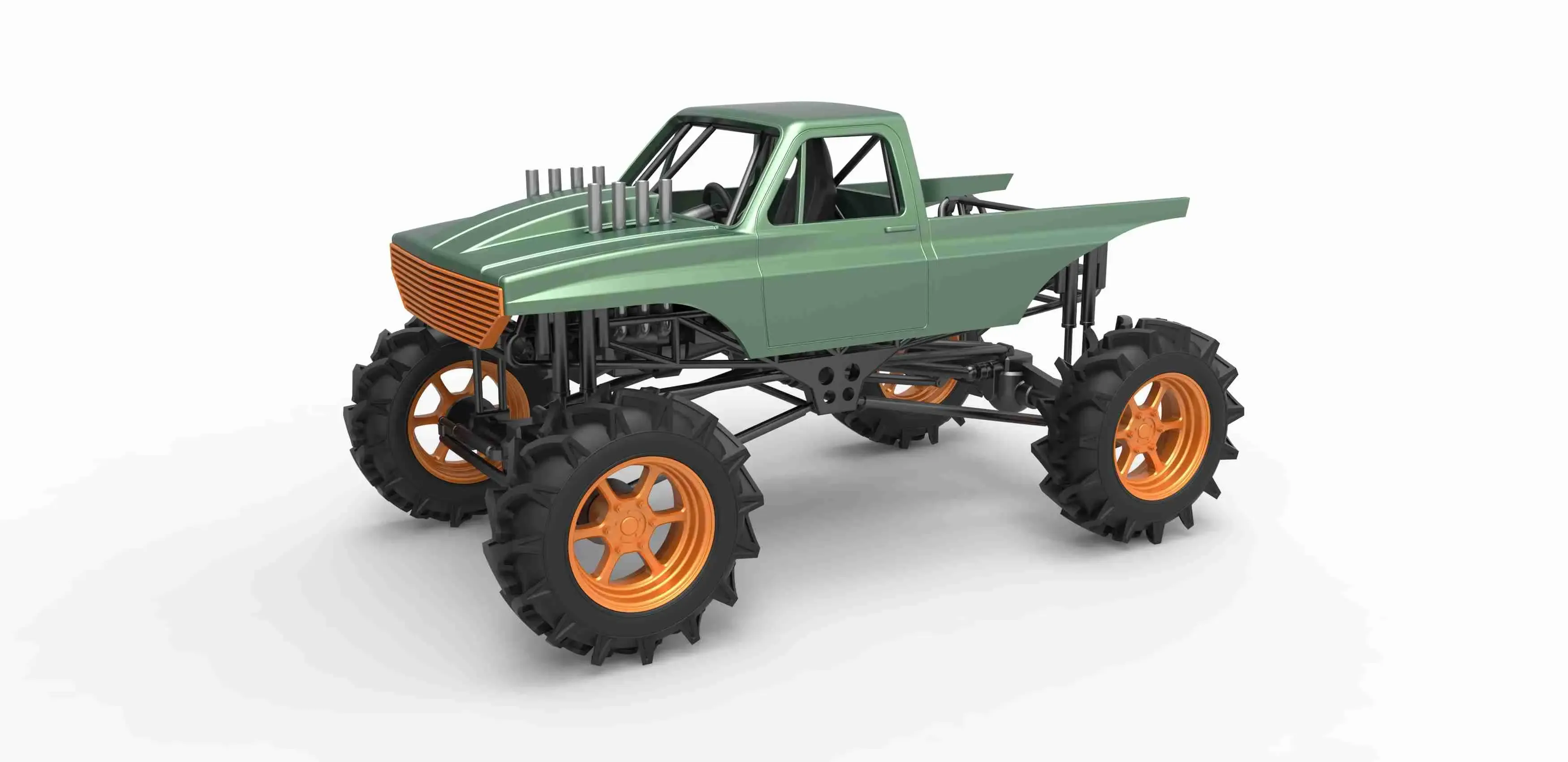 Mud truck Version 2 Scale 1:25