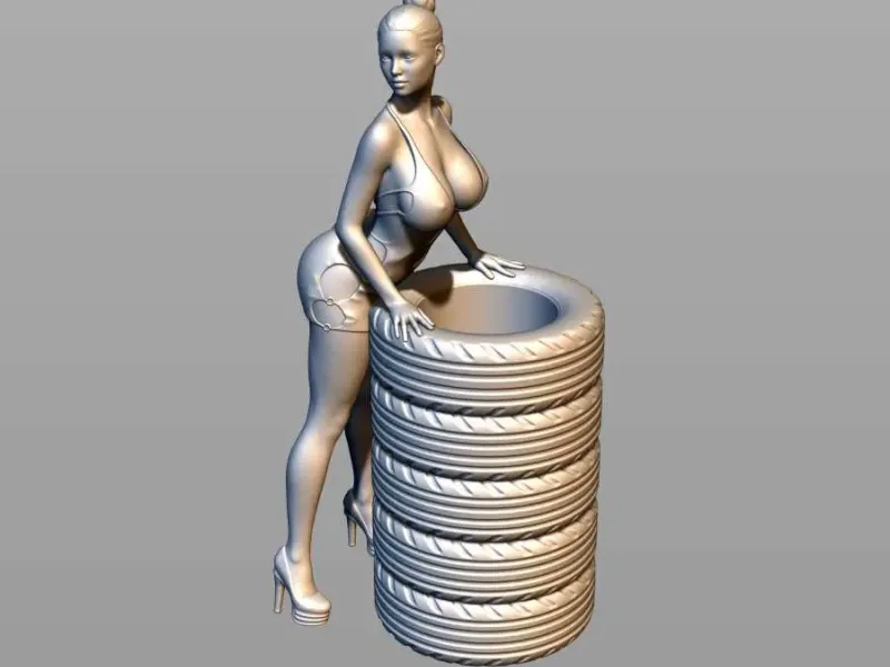 Tire Girl 