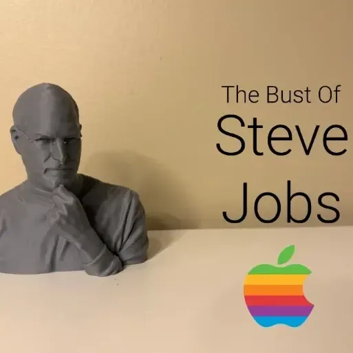 busto de Steve jobs