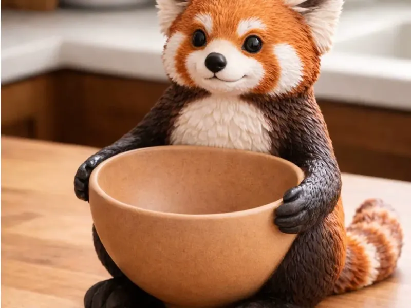 Red Panda Bowel AI Generated