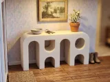 Miniature Dollhouse Entryway Table - Mini Furniture-1