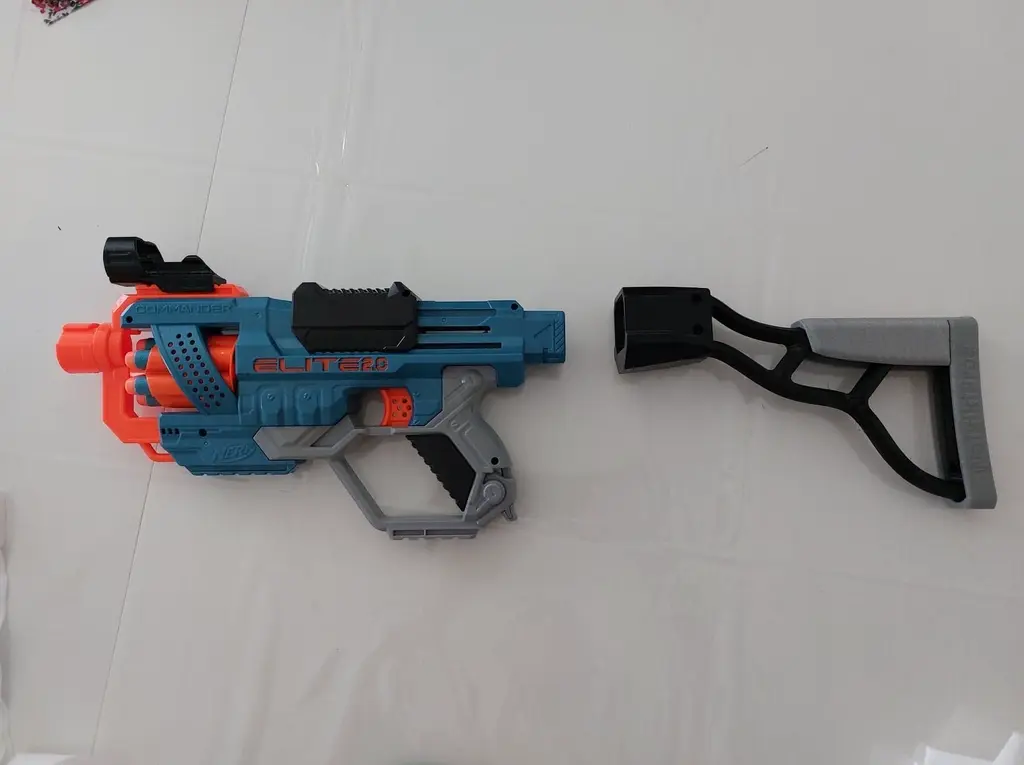 Nerf Elite Removable Stock