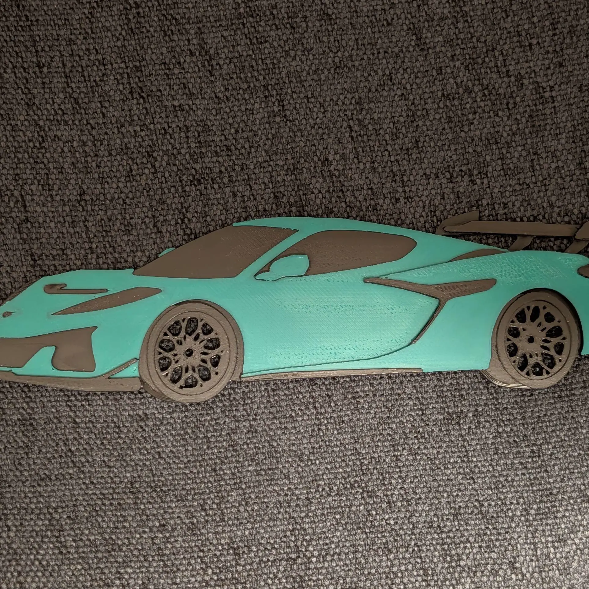 Corvette ZR1X 3D Decorative Plate