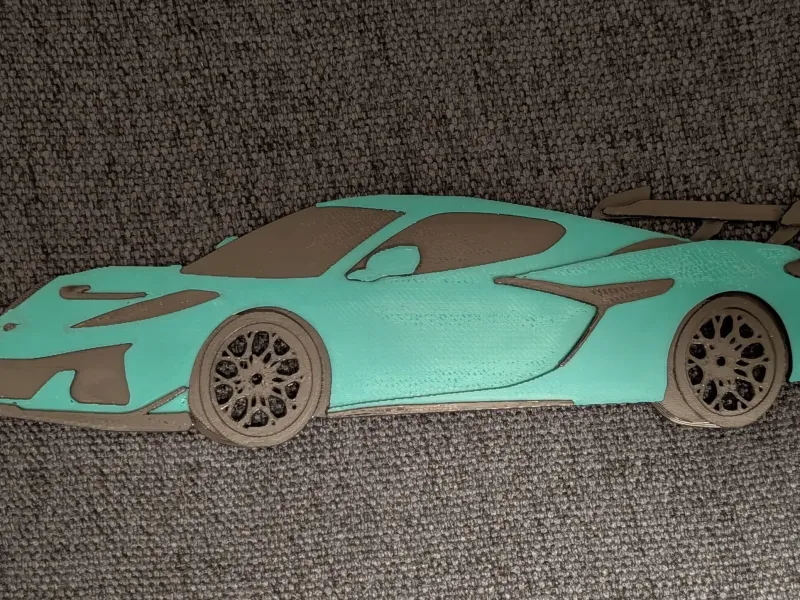 Corvette ZR1X 3D Decoratieve Plaat