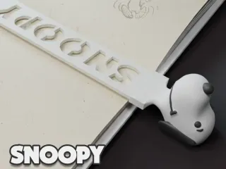 Marcadores de página de Snoopy