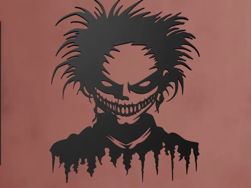 Scary Grin Wall Art