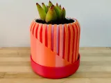 The Sunburst Fluted Planter-0