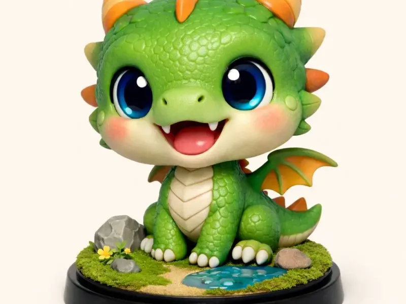 Chibi Grass Dragon