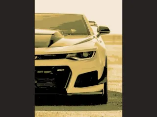 Camaro 1 - Canvas Multicolor
