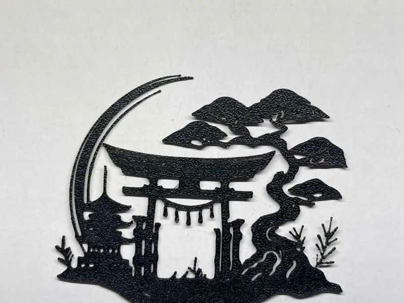 Wall art Torii