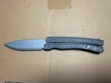 Butterfly knife, sharp-3