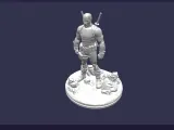 DeadPool action figurine-3