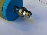 Knife Sanding Tool to be used with drill-8