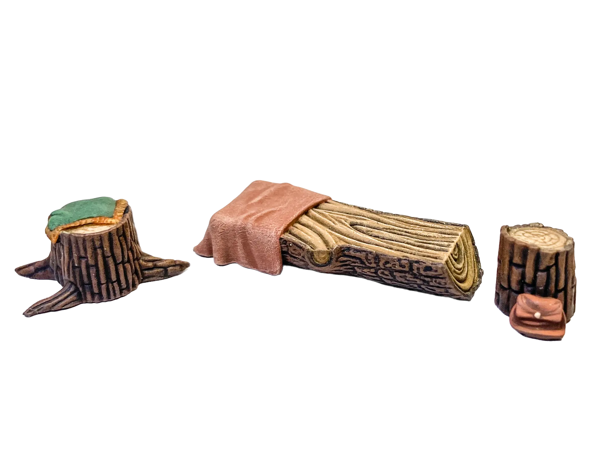 Log stoelen