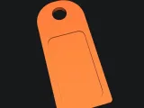 Labeled keychain tag-0