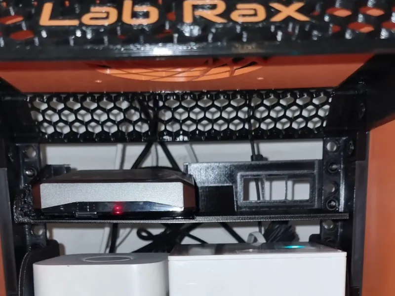Pi5 ArgonOne 10inch 1U Rackmount For LabRax Bolted Version