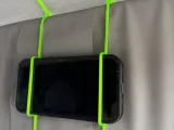 TPU Flexible Cable-Tie Sun Visor Phone Holder – 3D Printable-1