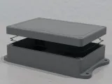 Box with Mounting Flange - 171(W) x 121(D) x 50(H)mm-0