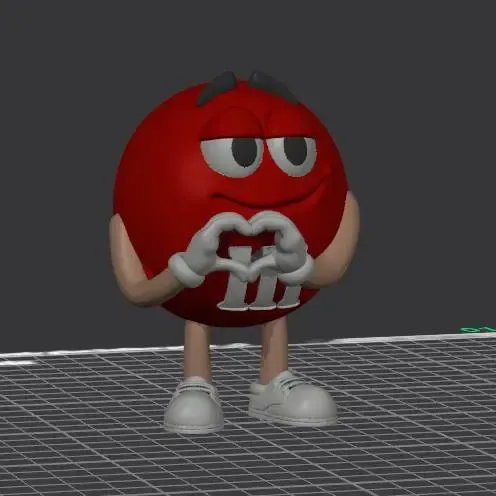 Red M&M character