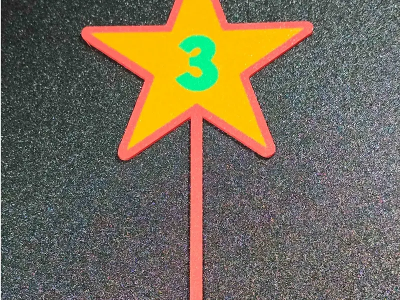 Star Cake Decoration N3
