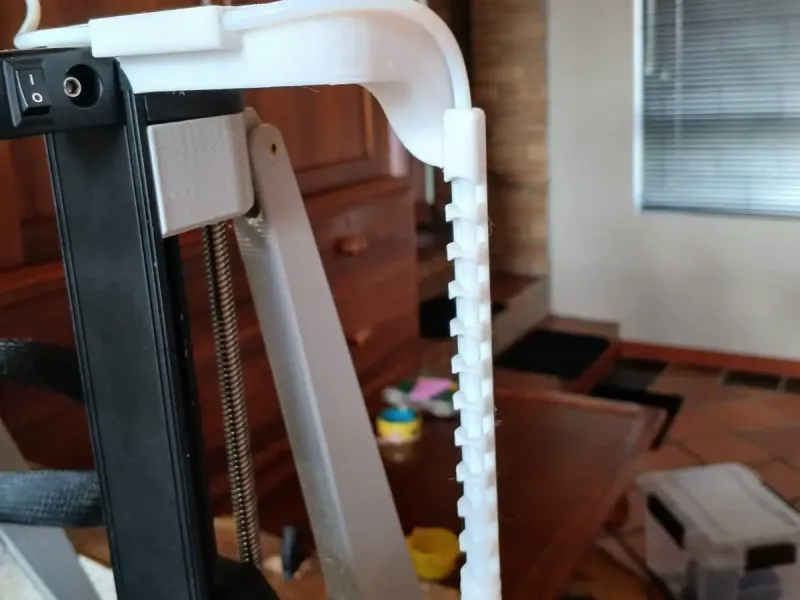 PTFE Guide for Side Mounted Spool for Ender 3 V3 KE