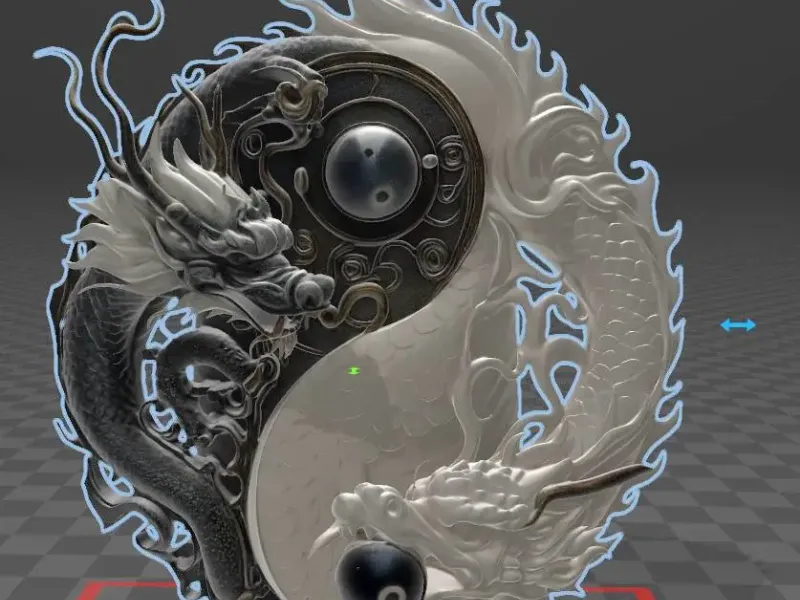 YiN YANG WALL DECOR
