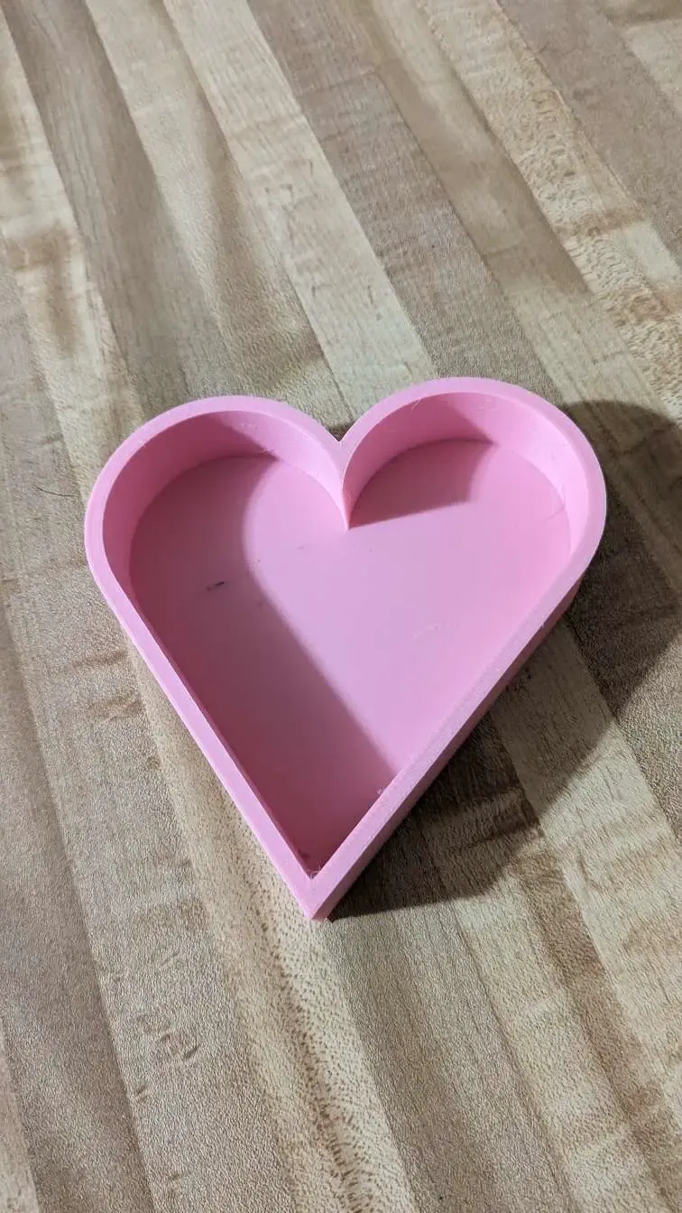 heart shaped tray