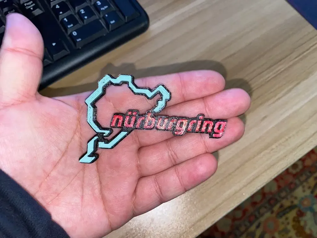 Nürburgring Keychain
