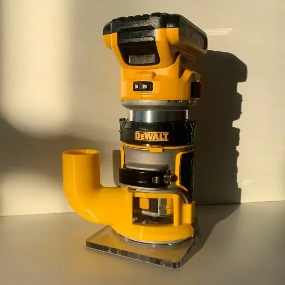 Dewalt Router Shop Vac Adapter (DDW600 and DCW604)