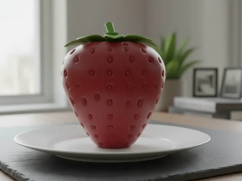 3D Printable Strawberry