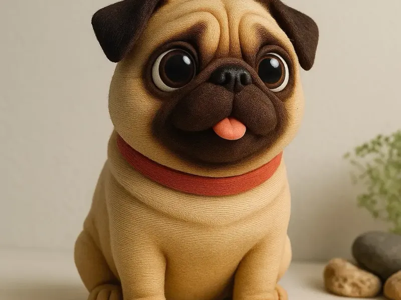 Cute Pug