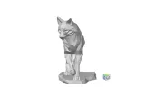 wolf sculputure-1