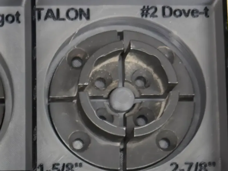 Oneway TALON #2573 (#2 Dovetail) Jaws Gridfinity Bin