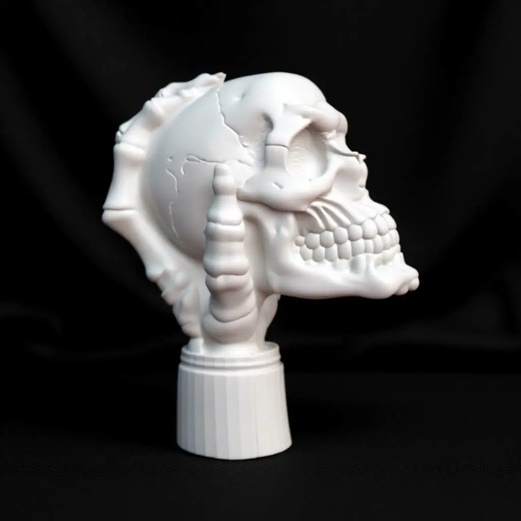 Skull Hand Decoration