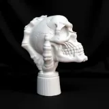 Skull Hand Decoration