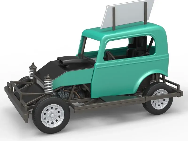 New Zealand Ministock car Scale 1:25