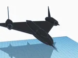 Ücretsiz sr-71 stl dosyaları-1