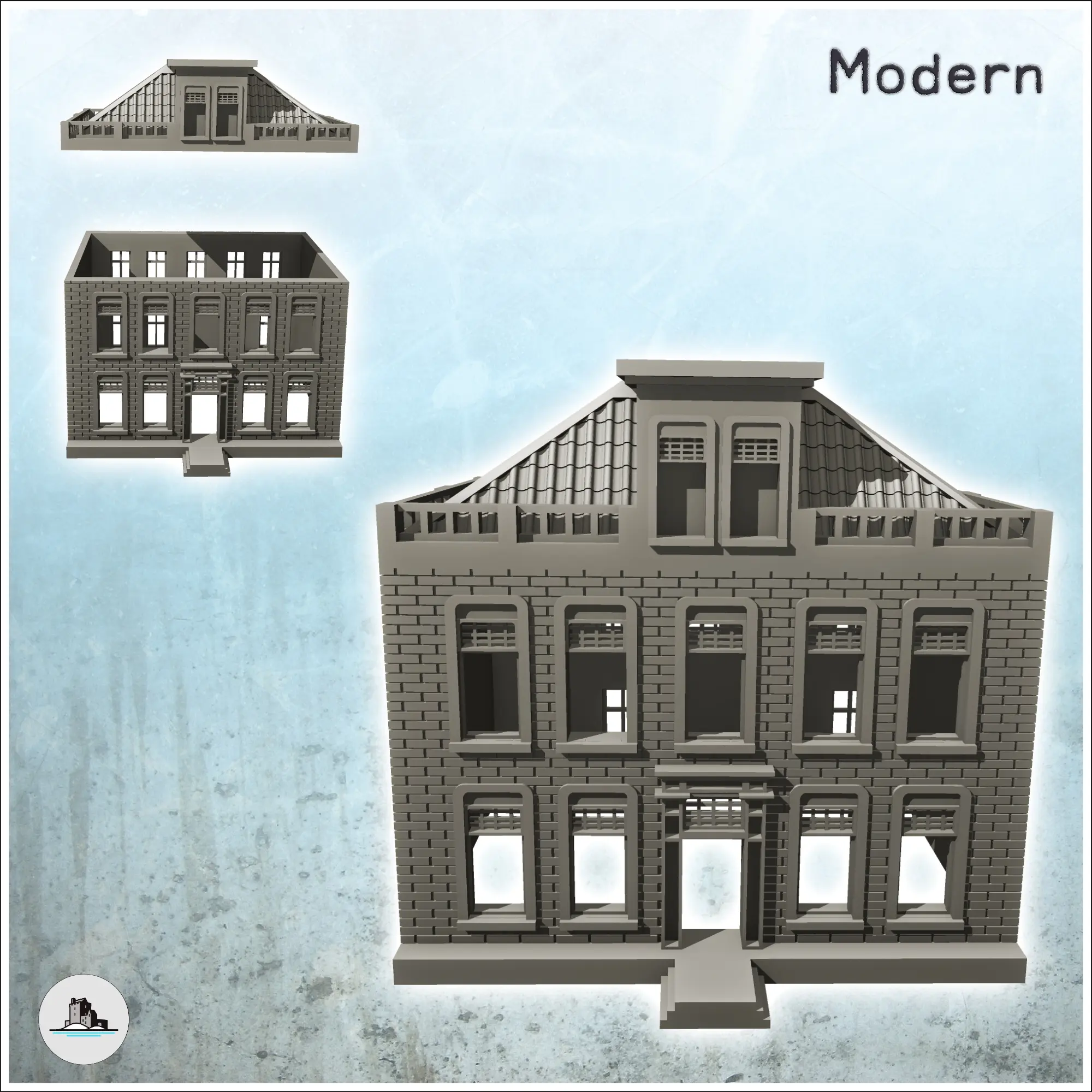 Casa in via Javastraat (Assen, Paesi Bassi) - miniature