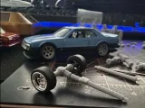 Hotwheels solid rear axle/diff pack-2