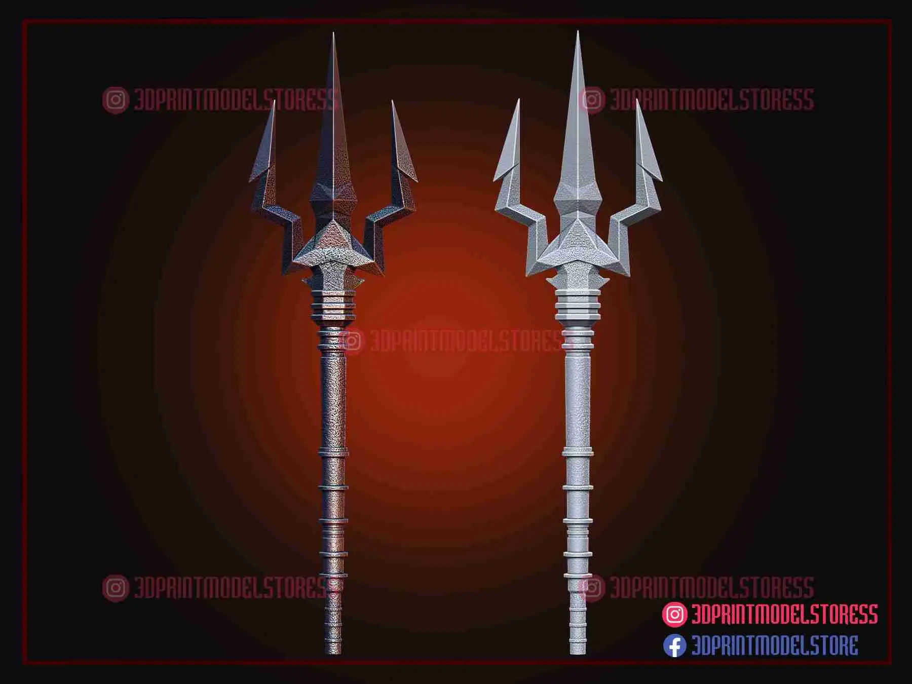 Black Trident - Black Manta Weapons - Aquaman Kingdom