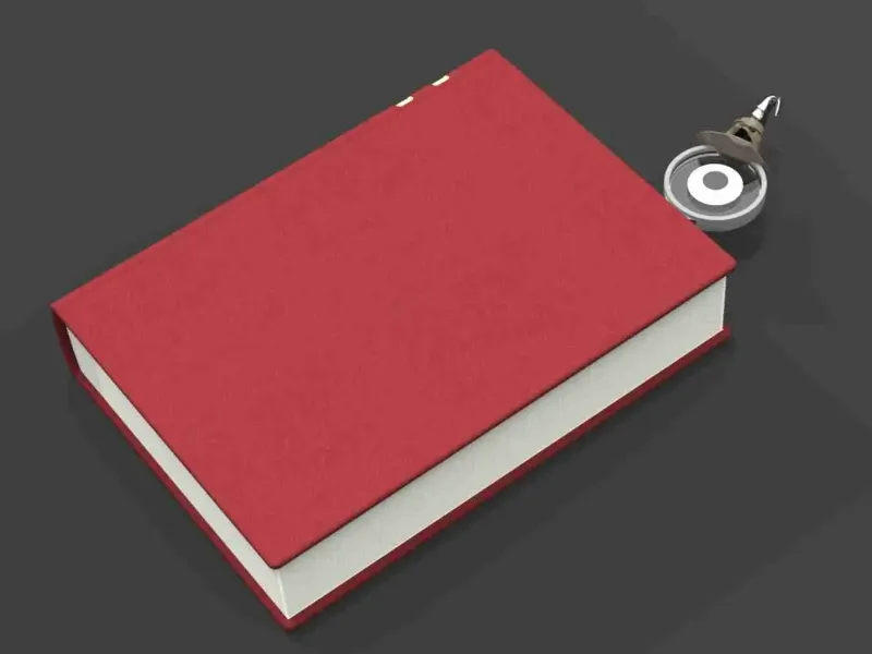 Magical hat bookmark