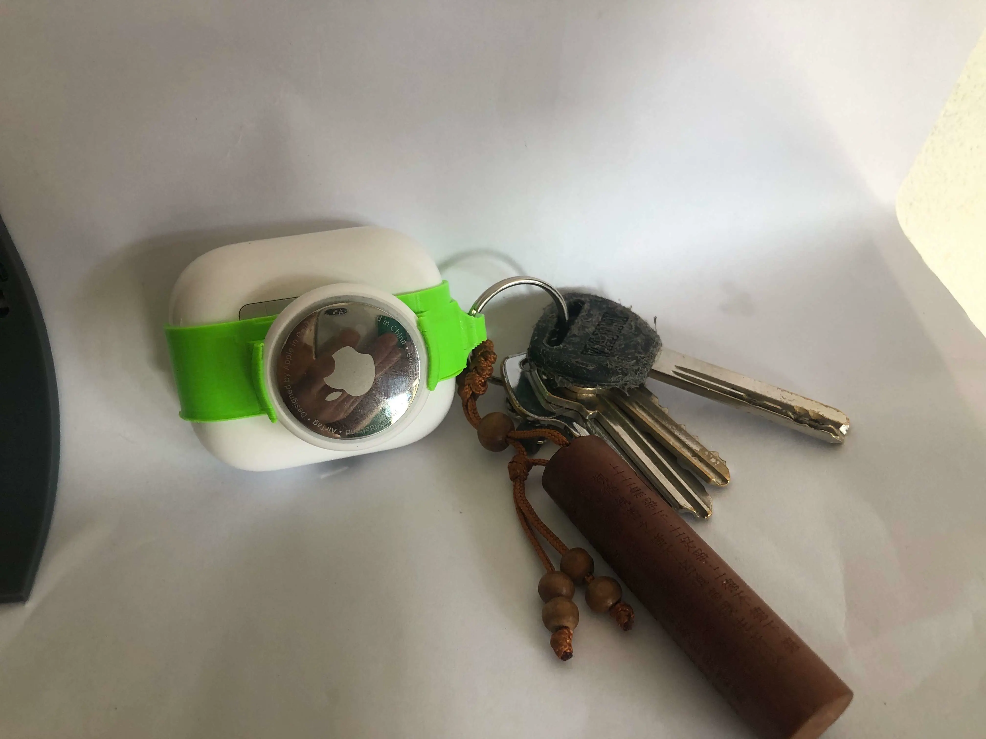 AirPod Pro keychain with airtag