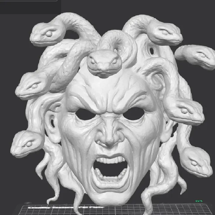 MASCARA MEDUSA COSPLAY HALLOWEEN