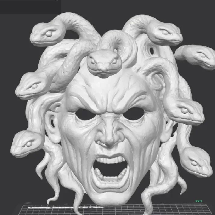 MASCARA MEDUSA COSPLAY HALLOWEEN