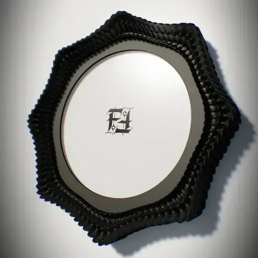 Frame 14 octagonal scifi round 