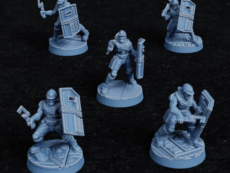 Combineers Melee - human engineers melee (Accell Union)