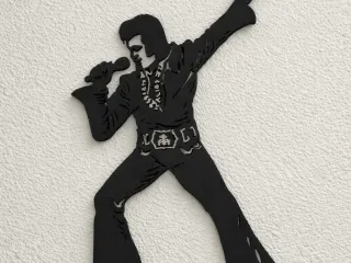 decoración pared Elvis 