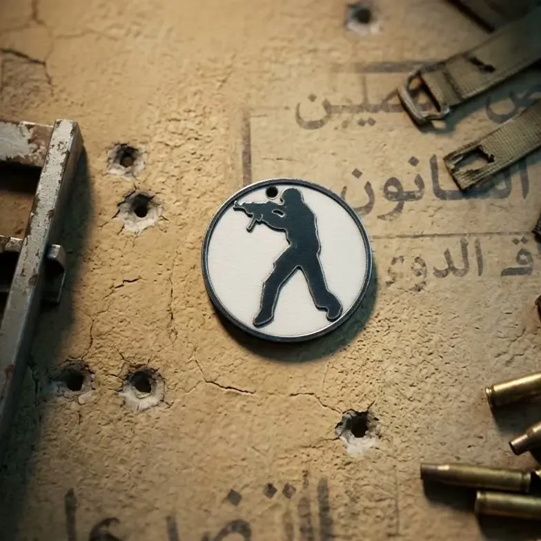 Counter strike keychain